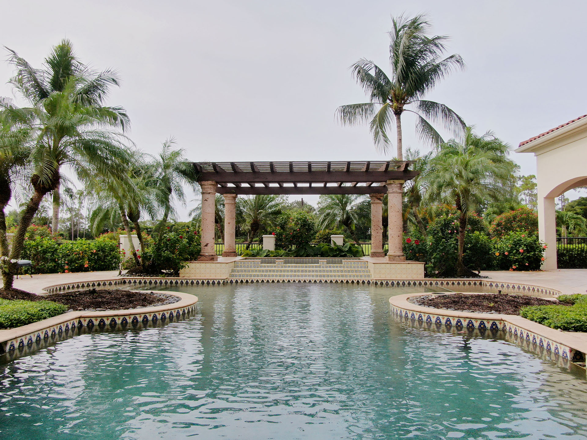 residential pool deck